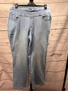 Denim + Co Light Boot Cut Jeans Stretch Waist Size 12P‎